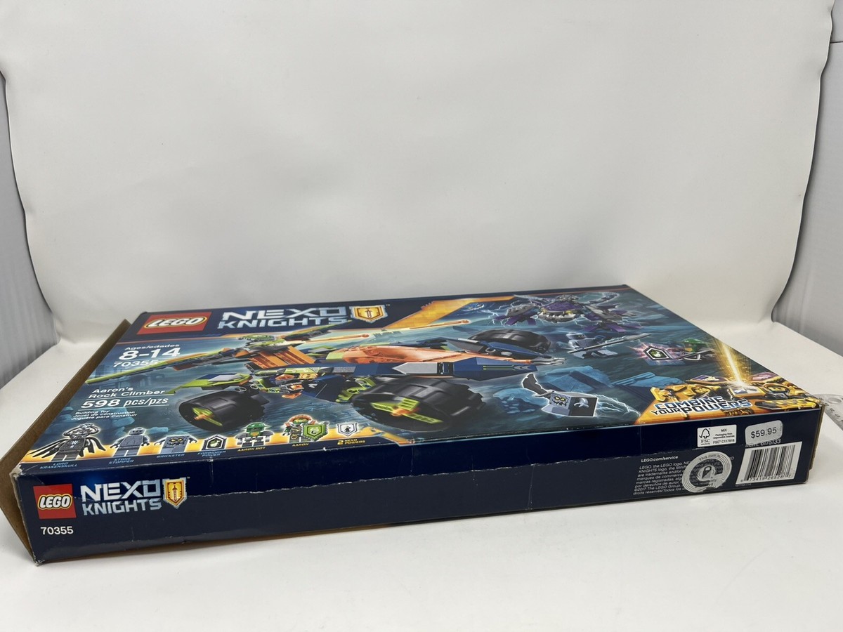 BOX ONLY* LEGO NEXO KNIGHTS Aaron's Rock Climber 70355 | eBay