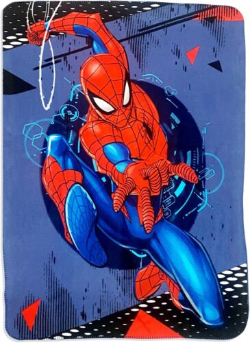 Girls Cozy Fleece Throw Blanket with Extra Soft Fun Design (Spiderman) - Foto 10 di 10