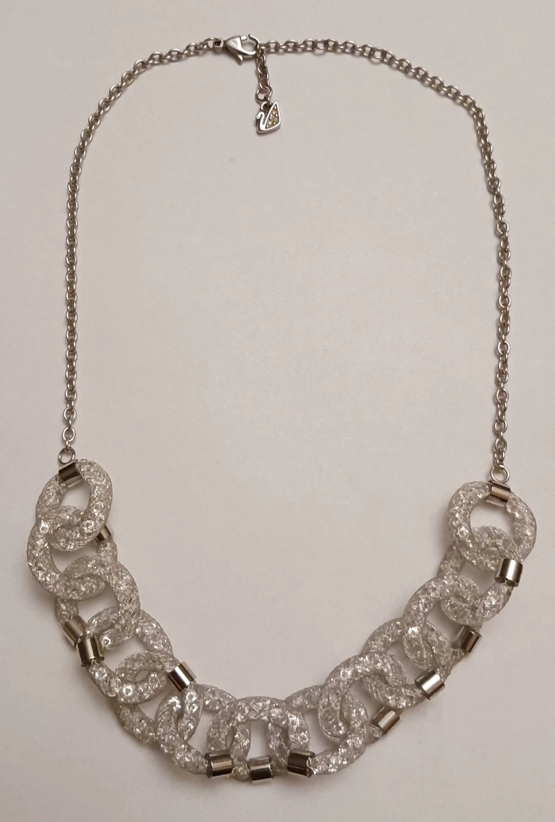 Swarovski link necklace sale