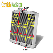 3 Row Aluminum Radiator Fit 92-00 Honda Civic Eg Ek Del Sol Integra D15 B18 Mt 3 Row Aluminum Radiator Fit 92-00 Honda Civic Eg Ek Del Sol Integra D15 B18 Mt