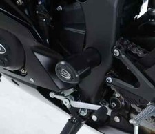 R&G Yamaha YZF-R6 YZFR6 2006-20 aero crash protectors bobbins lowers CP0202BL
