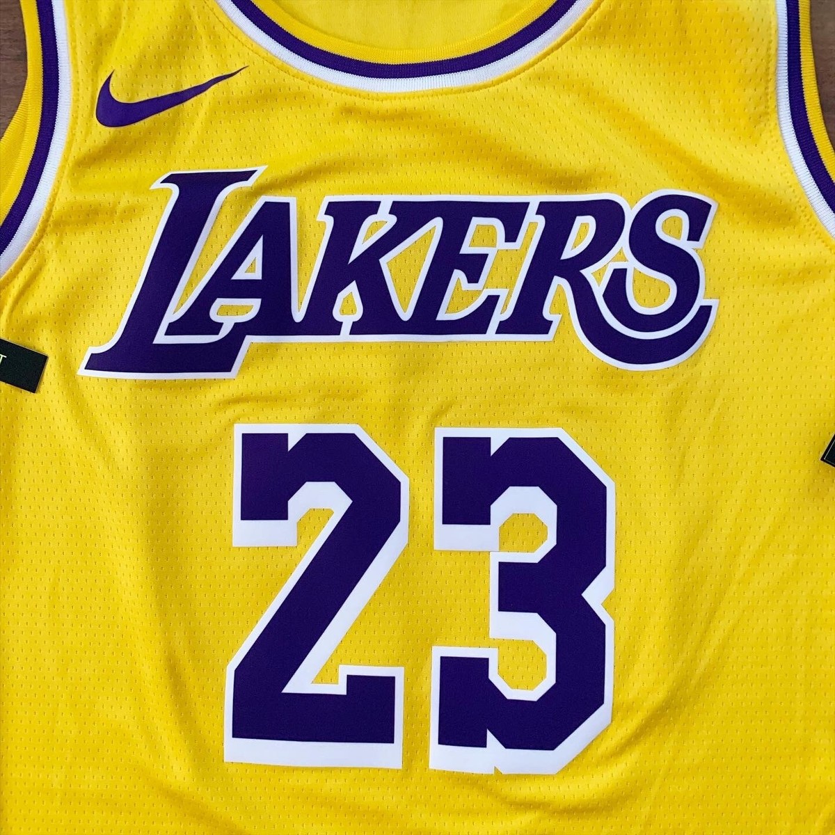 Nike LeBron James Icon Swingman Men's Jersey Los Angeles Lakers LA