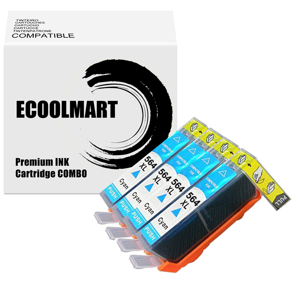 4C Ink replace for HP 564XL Photosmart C5324 C5370 C6340 D5400 B110c 5515 6520