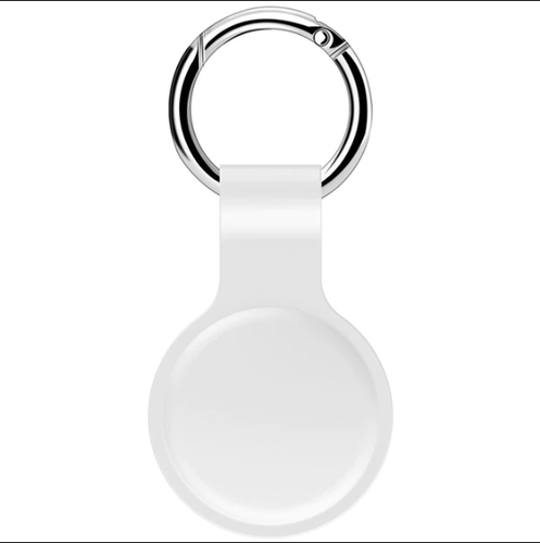 For Apple AirTag Pet Location Tracker Metal Ring Silicone Protective Case Cover - Picture 19 of 21