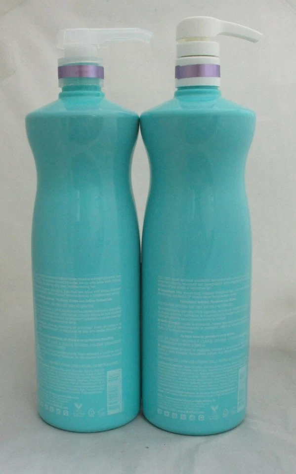 Xampu e condicionador Malibu C Malibu Blondes Enhancing 33,8 oz duplo - Imagem 3 de 4