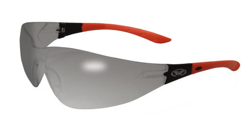 Global Vision Relentless Motorcycle / Industrial Safety Glasses - CLOSEOUT - Foto 3 di 5