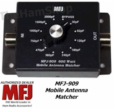 MFJ-910 200W モバイルアンテナマッチャー Amazon | MFJ-910 モービルアンテナ整合器 MFJ-910 | MFJ | 無線アンテナ