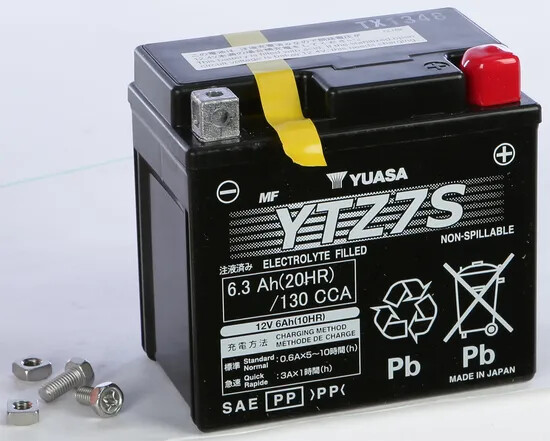 Agm Battery Yamaha Ttr230 Battery Yuasa H-P Factory Activated