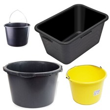Mörtelkübel Mörtelwanne Eimer Maurerkübel Mörteleimer 90l 40l 65l rund kranbar
