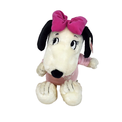 VINTAGE PEANUTS SNOOPY BELLE GIRL W/ SHIRT STUFFED ANIMAL VINTAGE PEANUTS SNOOPY BELLE GIRL W/ SHIRT STUFFED ANIMAL