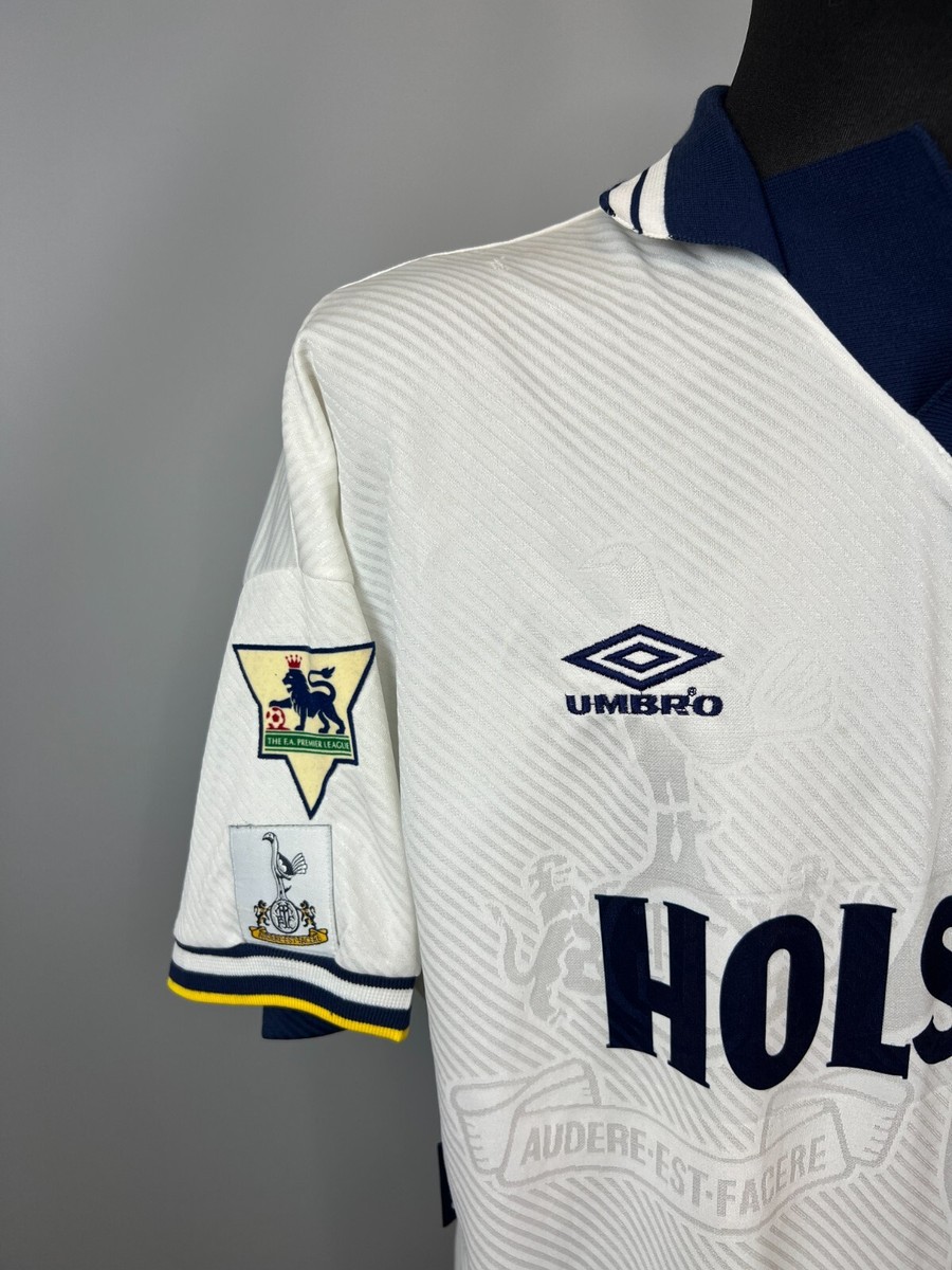 TOTTENHAM HOTSPUR 1993 1995 KLINSMANN HOME SHIRT FOOTBALL