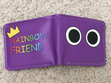 Childs Wallet Rainbow Friends Wallet Girls Boys Wallet Coin, Lot2275 