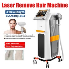 755 810 1064nm Diode Laser Hair Removal Machine Hair Removal Skin Rejuvenation