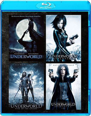 NEW!! Underworld LYCAN 4-Pack Blu-ray Edition with Figure from
