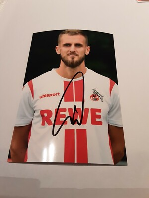 Signiertes Foto Dominik Drexler 1.FC Köln  NEU 