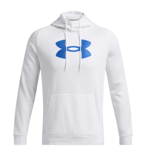 アンダーアーマー メンズ Tシャツ 長袖 ロンT Men's Armour Fleece Storm Hoodie - /White-Midnight Navy/White Under Armour Men's Midnight Navy/White Armour Fleece Storm Hoodie