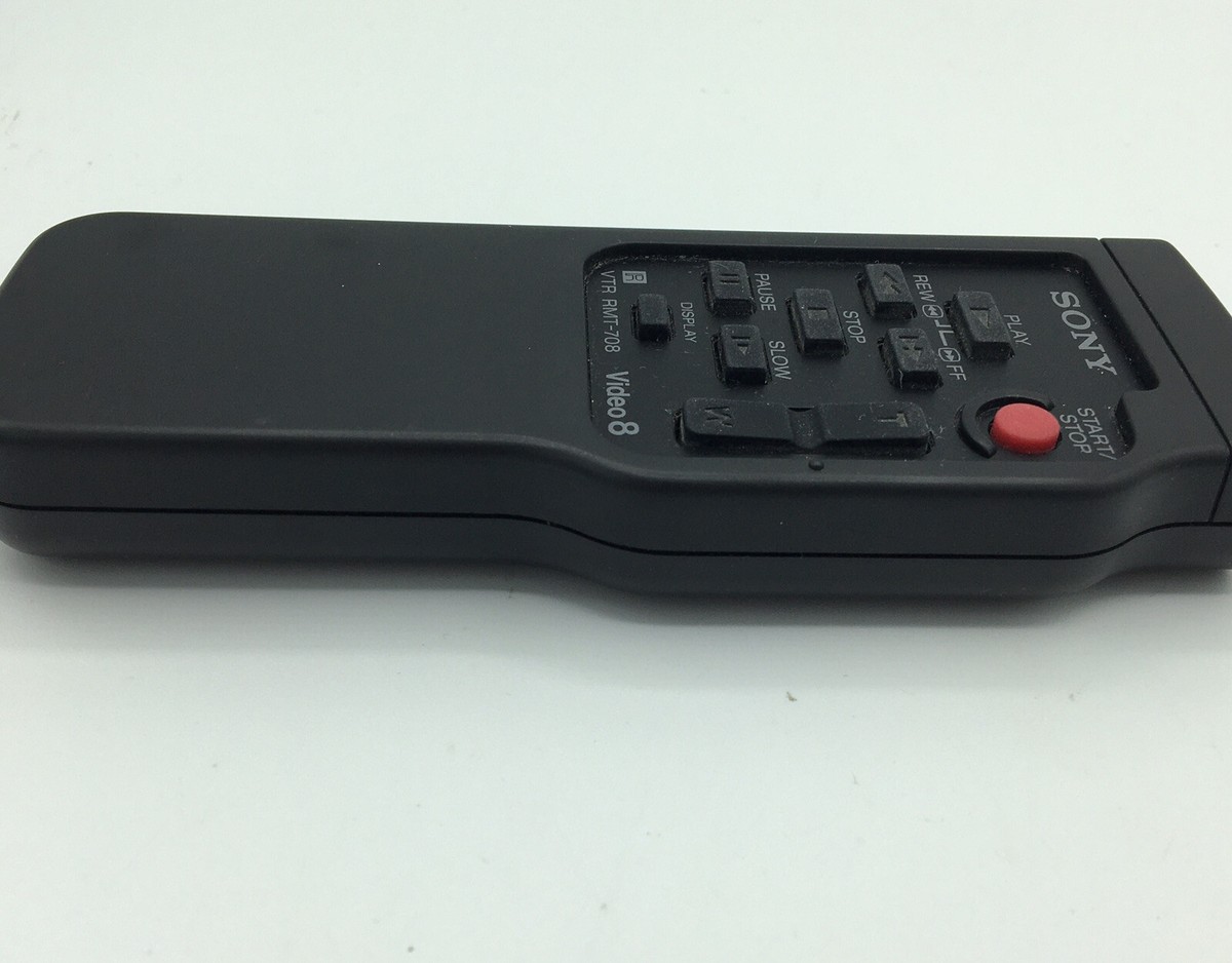 Sony VTR RMT 708 Video 8 Handycam Remote Control CCD TRV 57