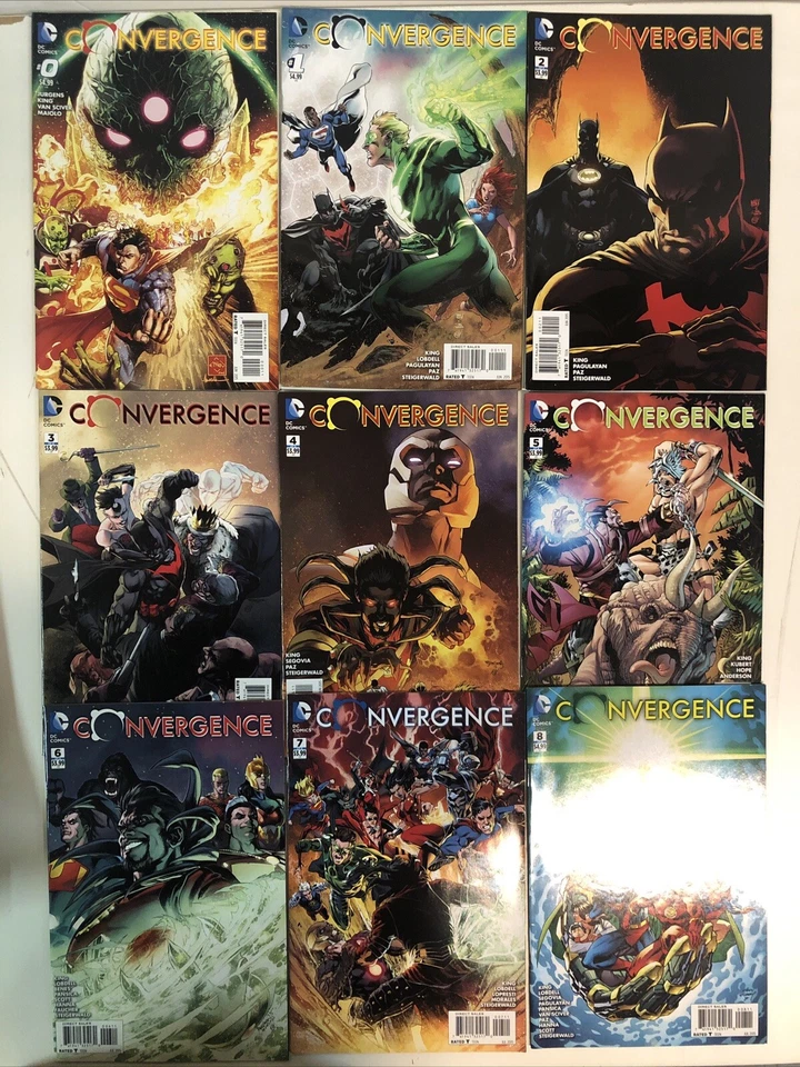 Convergence (2015) Total Of 58 Issues, Complete Mini Series (NM) DC Comics - Image 2 of 4