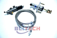 Slave Cylinder& Master&Clutch Line Kit For Honda Civic 92-00/Acura Integra 94-01