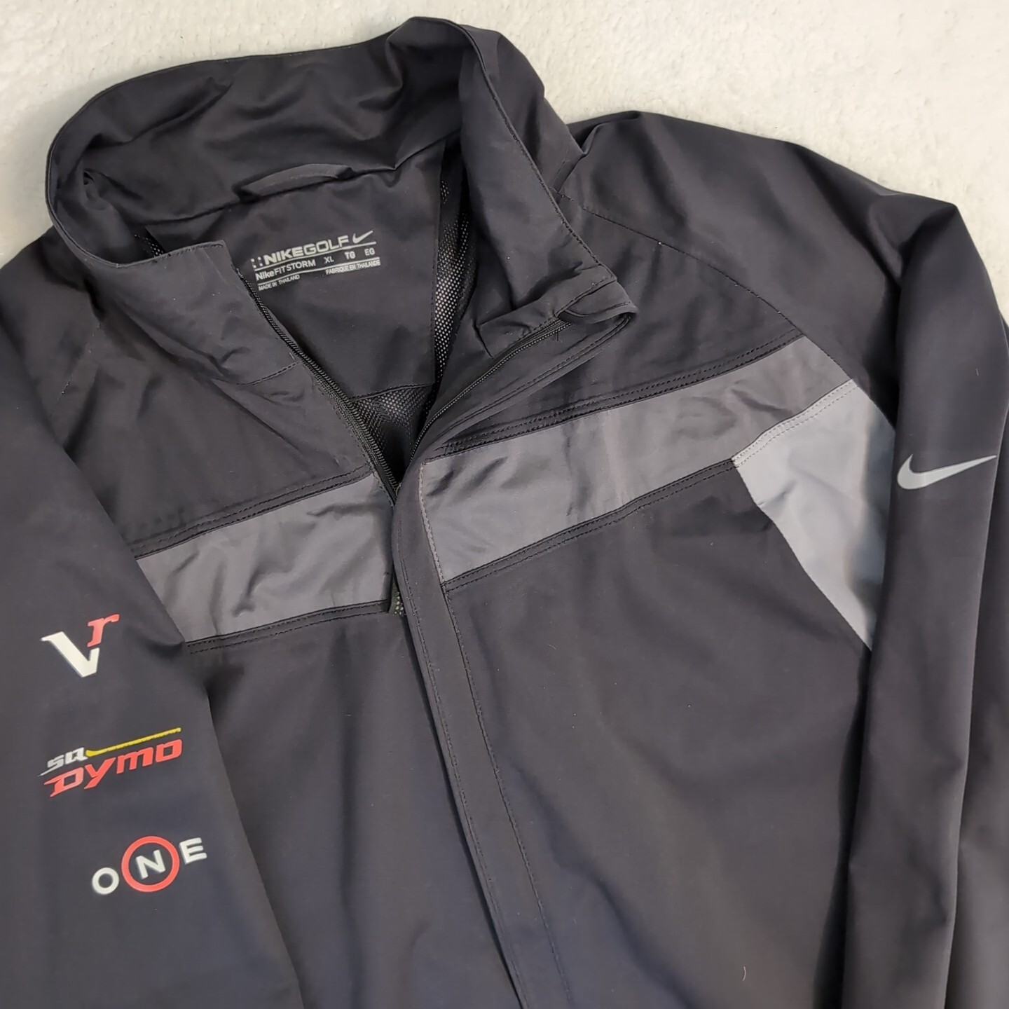 SACAI X NIKE Giacca a vento Nike Golf Storm Fit nera full zip performance foderata XL