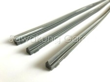 3pcs 8mm Superior Quality Silicone Wiper Blade Refill Gray Color