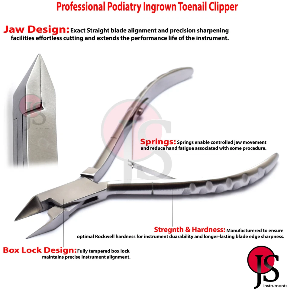 Cortaúñas de manicura Alicate de cutículas Removedor de callos Relleno de pies Tijeras de uñas de los pies Foto 2 de 4