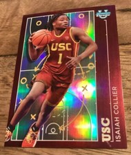 Isaiah Collier Prodigal Playmakers PP-7 2023-24 Bowman U Chrome USC UTAH JAZZ