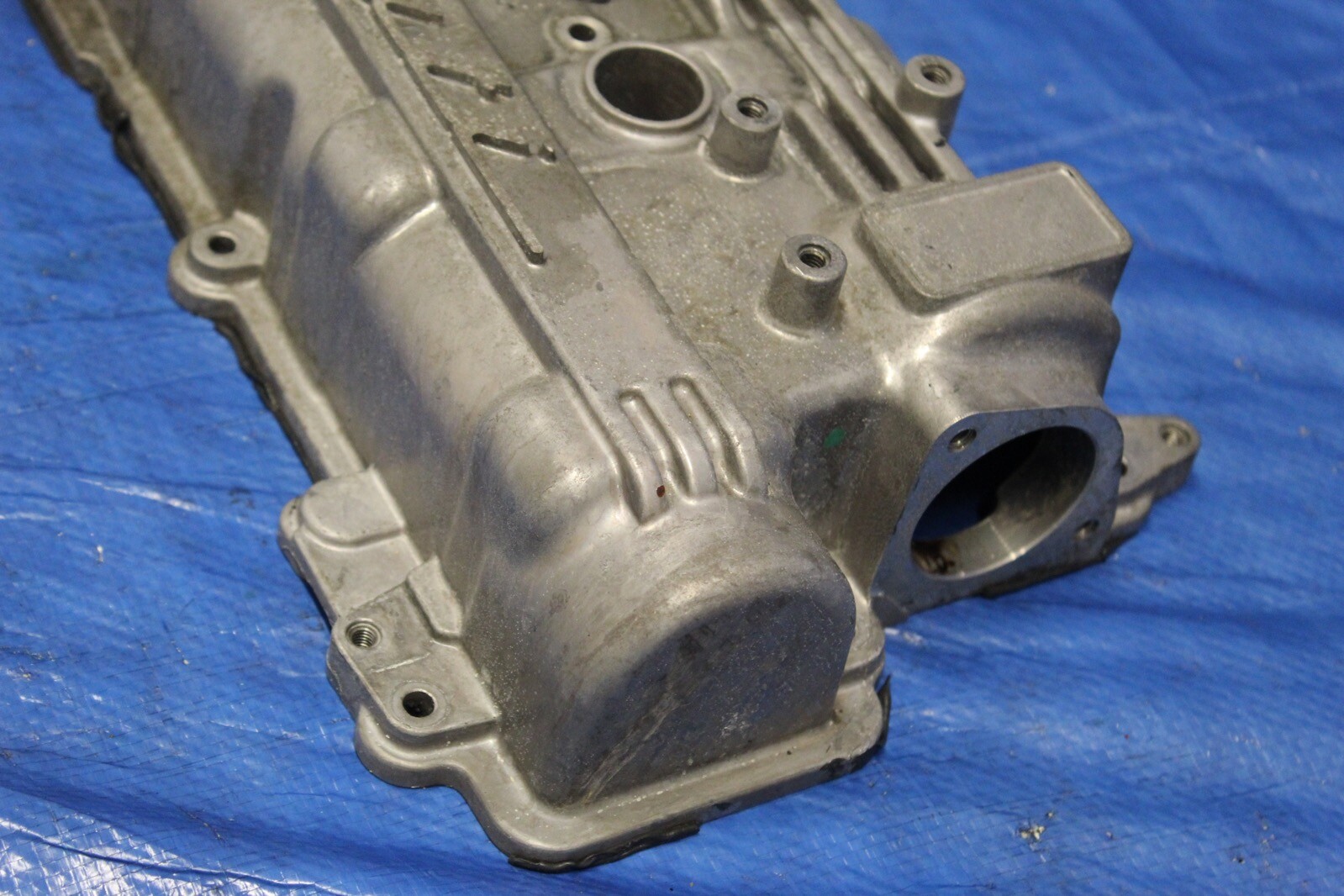 2017 MASERATI GHIBLI SEDAN S OEM LH DRIVER ENGINE VALVE COVER #1140