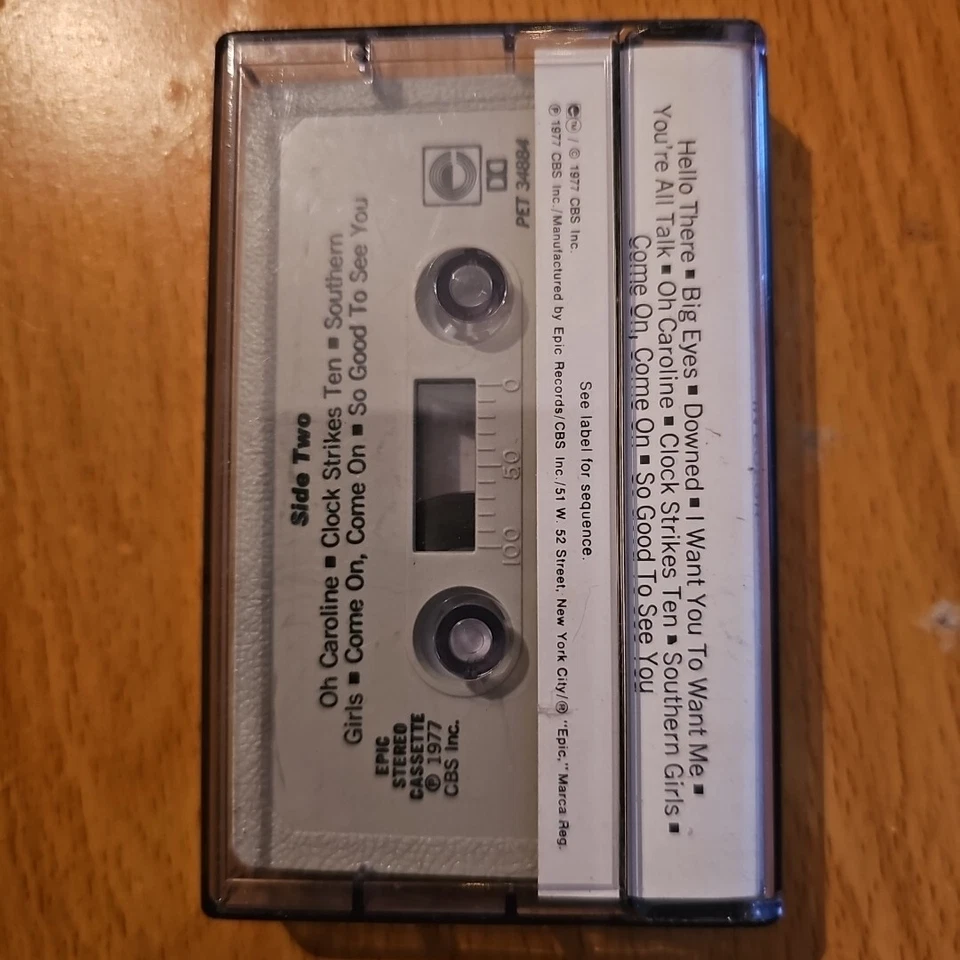 Cheap Trick Cassette Tape In Color 1977 Album I Want You To Want Me Big Eyes  - Imagem 2 de 4