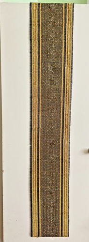 Vintage MCM Bamboo Table Runner with Matching Placemats set - Party Table - Picture 8 of 9