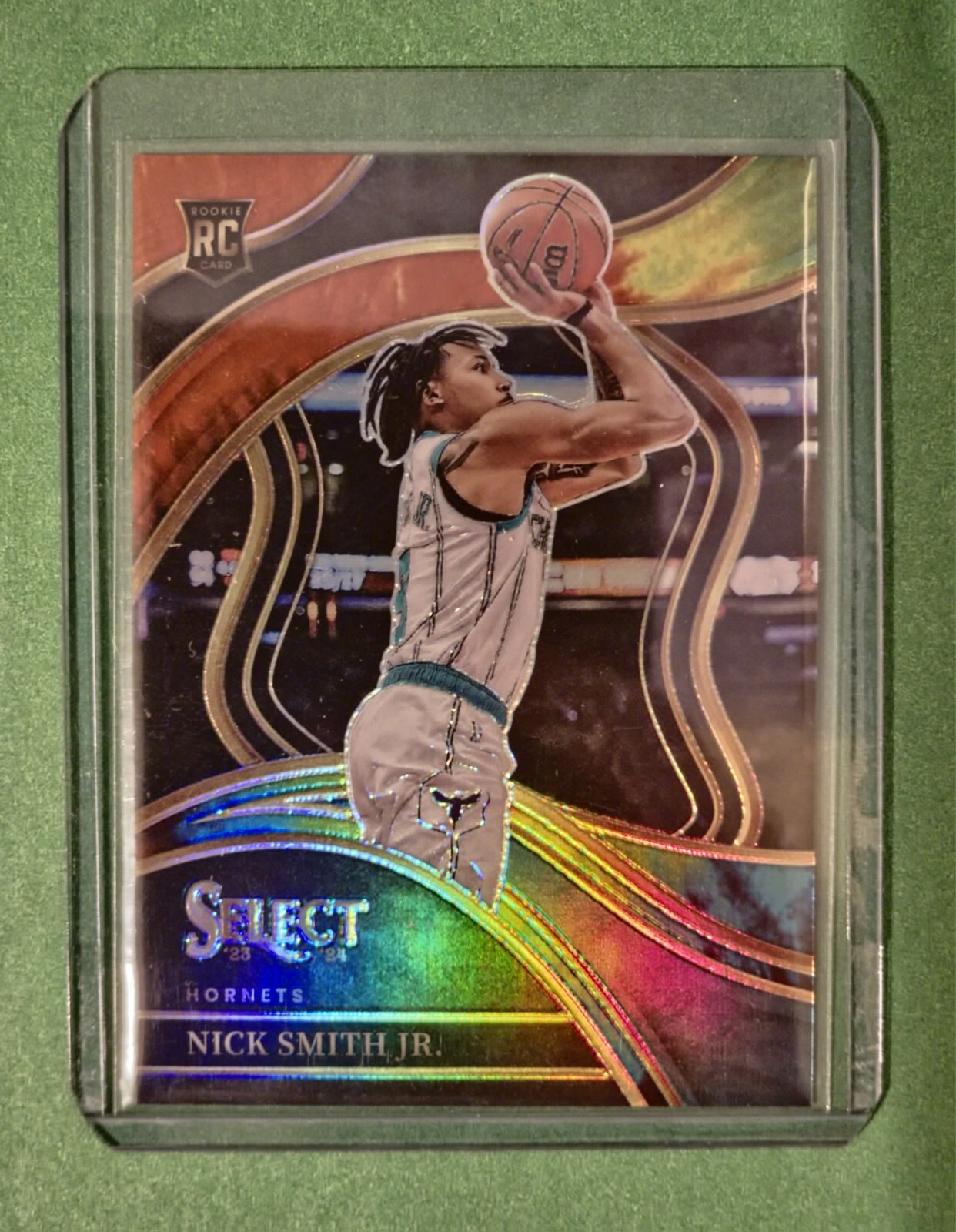 2023-24 Select Nick Smith Jr. RC Tie Dye Courtside 17/25 Hornets #293