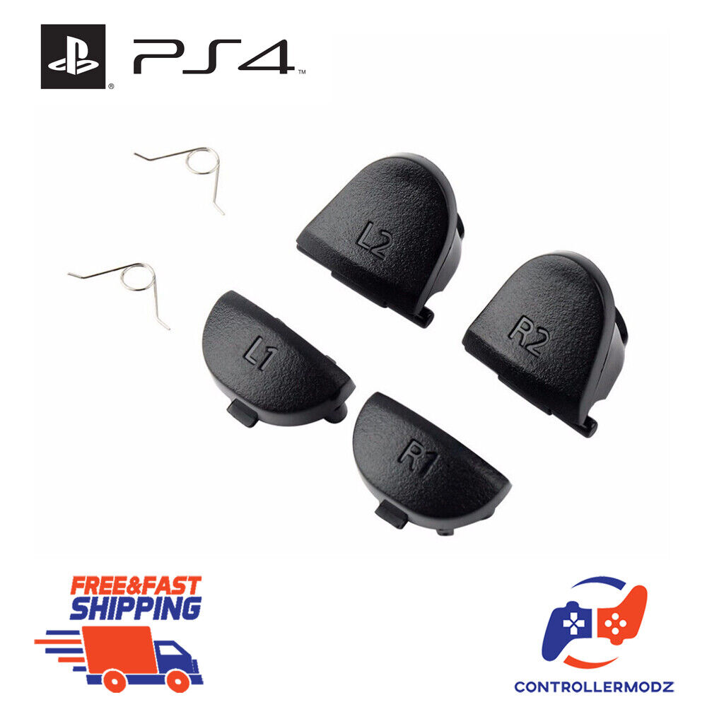 PS4 L1 R1 R2 Trigger Shoulder Buttons + Springs for Sony PS4 Controller | eBay