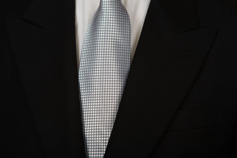 Ben Sherman Black Tailcoat Jacket Slim Fit Wool Lightweight Plain Wedding Mens - Image 2 of 4