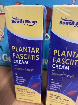 Plantar Fasciitis Relief Cream - Maximum Strength Heel & Joint Soothe, Lot Of 2