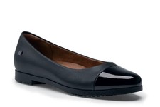 Shoes for Crews Womens Size 9 Darcy Slip Resistant Black Flat Slip On Shoes NEW