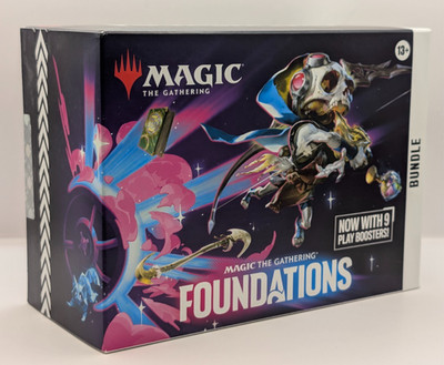 MTG Magic The Gathering: Foundations Bundle Box NEW FACTORY SEALED