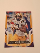 Jabril Cox 2021 Score Football Rookie #/575 LSU Tigers
