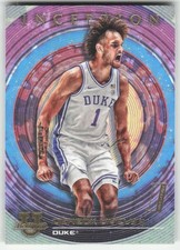 2022-23 Bowman University Inception #18 Dereck Lively II Duke Blue Devils