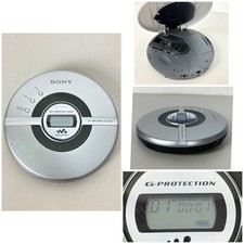 Sony Walkman - Personal Portable CD Player Silver CD Walkman D-EJ109