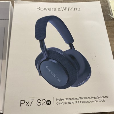 Bowers Wilkins Px7 S2e Over-Ear Bluetooth Wireless Headphones Blue