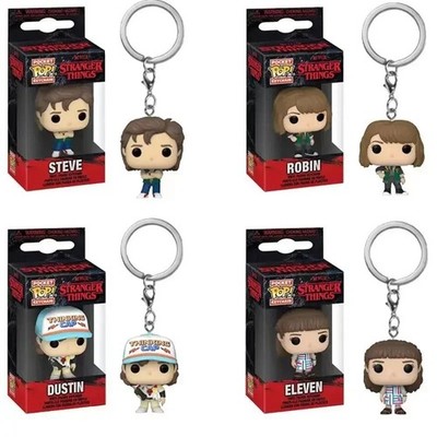 Funko Pop Pocket Pop Keychain Stranger Things Model Toy Gift