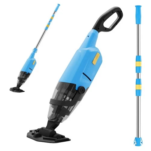 Cordless Pool Vacuum for Above Ground Pool  Rechargeable Pool Vacuum Cleaner ...