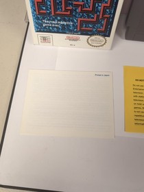 Loopz NES Nintendo Complete With Box, Cartridge, Styrofoam, Poster, Manual