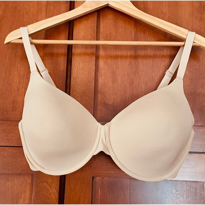 Skims Fits Everybody T-Shirt Demi Bra Clay Size 36DD