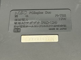 For parts NEC PC engine PI-TG8 DUO console only CD can  not reading and no sound