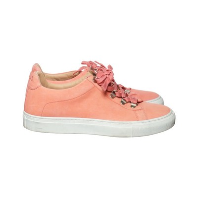 Sneaker, Größe: 38 2/3, Leder, Orange, Damen #Yyb