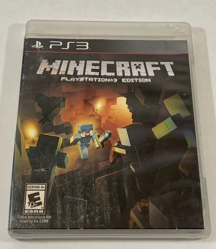 Minecraft - PlayStation 3 Edition (Sony PlayStation 3, 2014) No manual