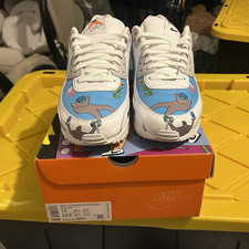 Nike Ruohan Wang Air Max 90 Flyleather Multicolor CZ3992-900 Low Top Sneakers