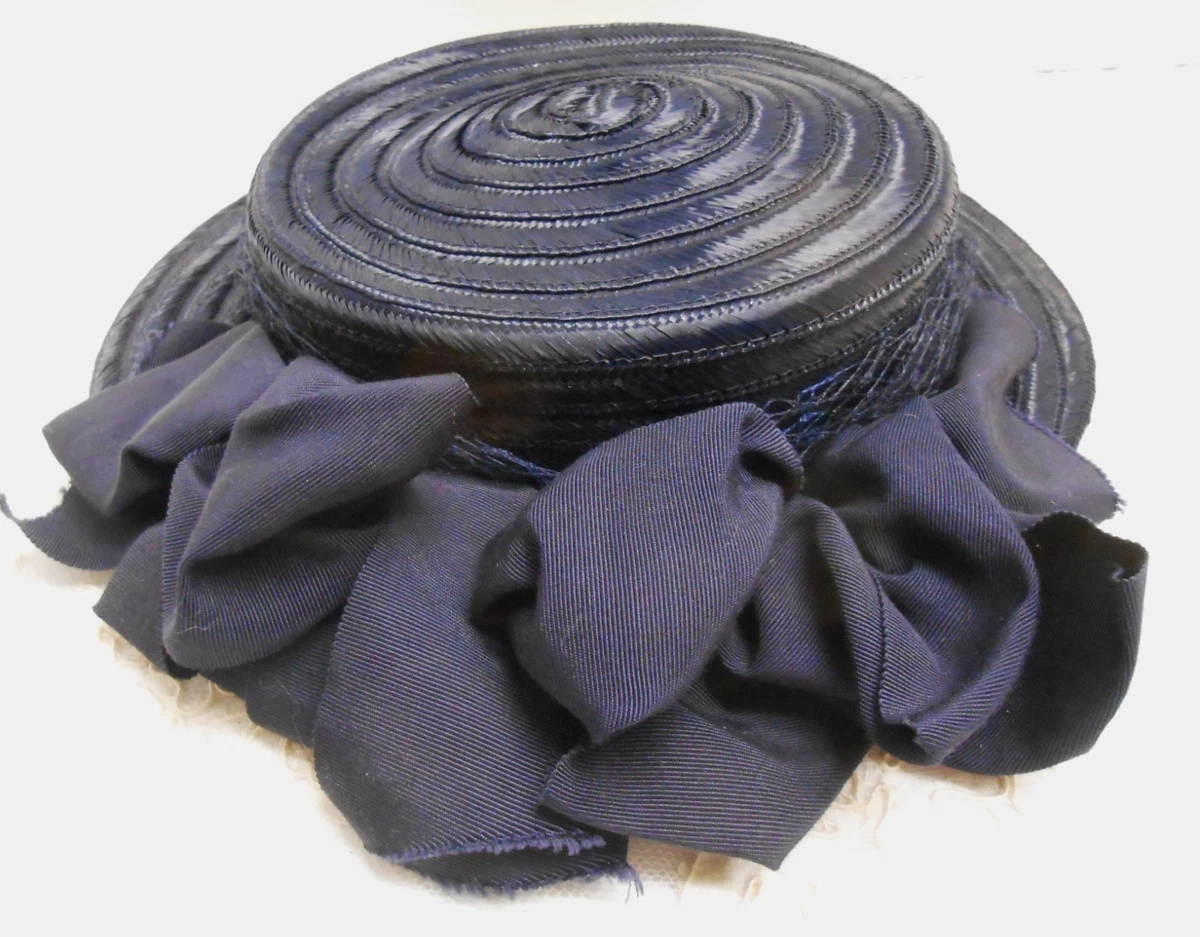 Straw 1950s Vintage Hats for Women for sale | eBay