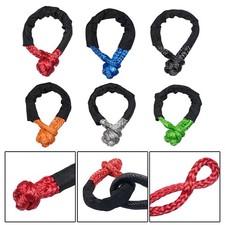 55000LB Strength Soft Shackle Tow Strap for ATV SXS UTV SUV Off Road Use